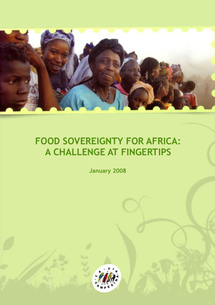 Food Sovereignty For Africa: A Challenge At Fingertips