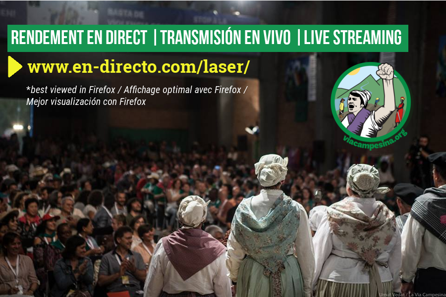VII International Conference of La Via Campesina: Live Stream