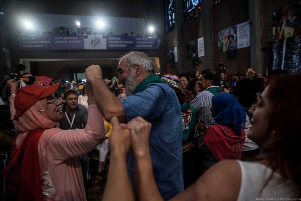 La Via Campesina’s VII International Conference opens with the ringing of bells