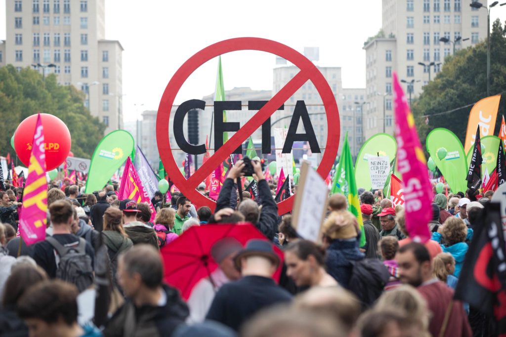 CETA the Wrong Deal for People says National Farmers Union