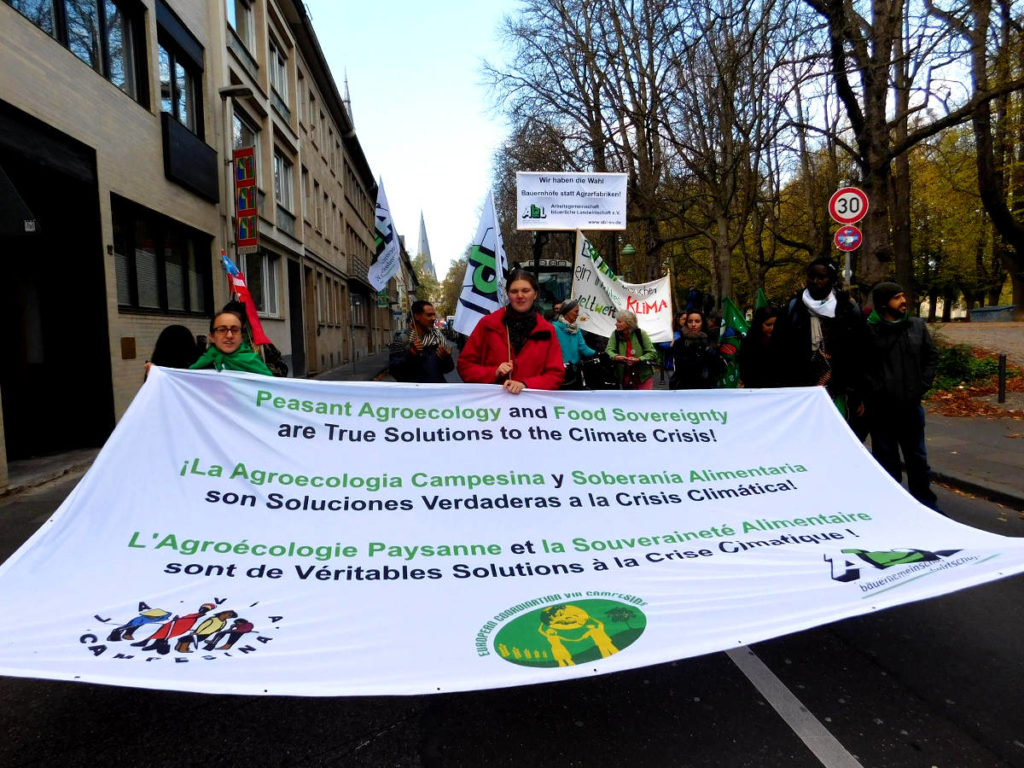 Press Release: La Via Campesina responds to COP23 calling for Peasant Agroecology