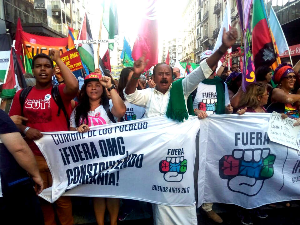 Final Statement of the Peoples’ Summit “WTO Out, Building Sovereignty”