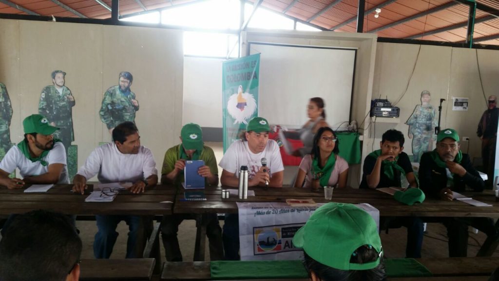 A year after signing of peace agreements: report from European peasant movement in Colombia