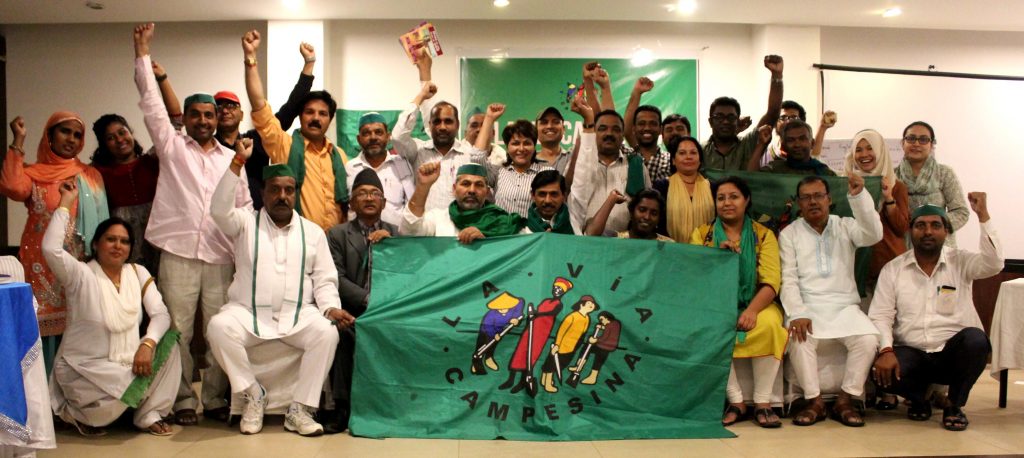 LVC South Asia members pledge to strengthen regional and international solidarity