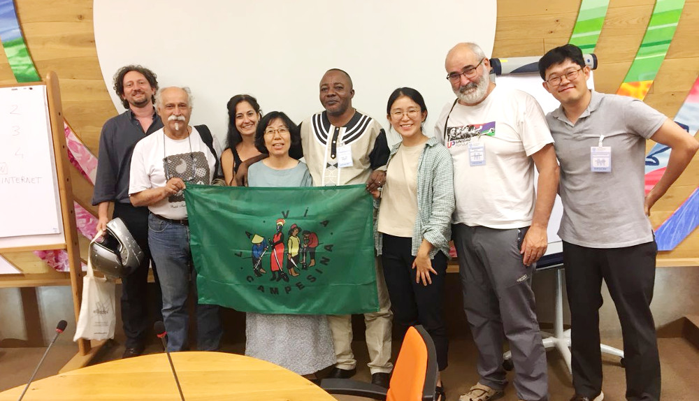 Territorial Markets: Via Campesina members and allies participate in the workshop in Rome