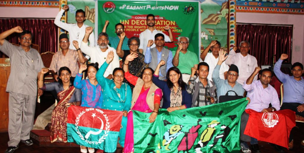 Peasants’ Rights: South Asia Peasants, allies call upon States to support the UN Declaration