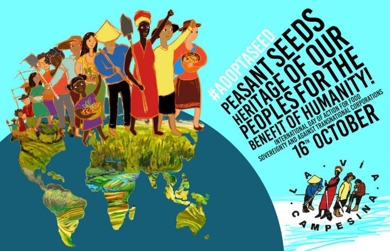 16 October: International Day of Action for Peoples’ Food Sovereignty and against Transnational corporations