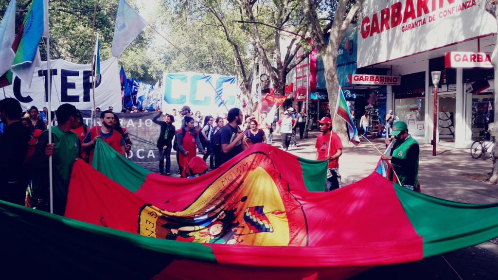 Get out IMF: Workers Unions and Peasants mobilise in large numbers in Argentina