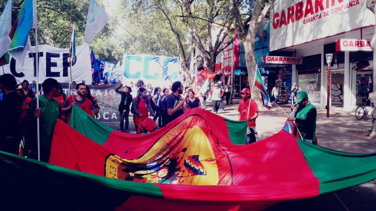 Get out IMF: Workers Unions and Peasants mobilise in large numbers in Argentina