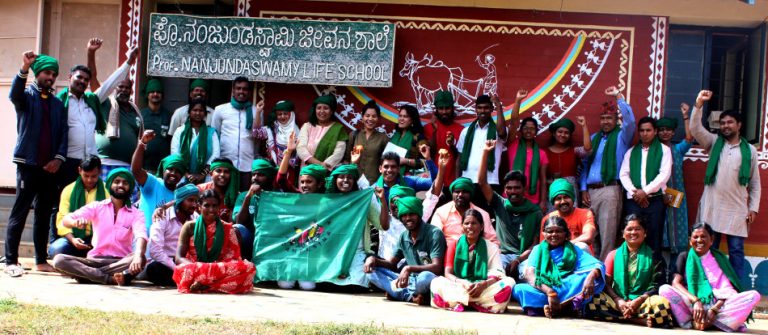 Agroecology workshop for young peasants: Karnataka, India