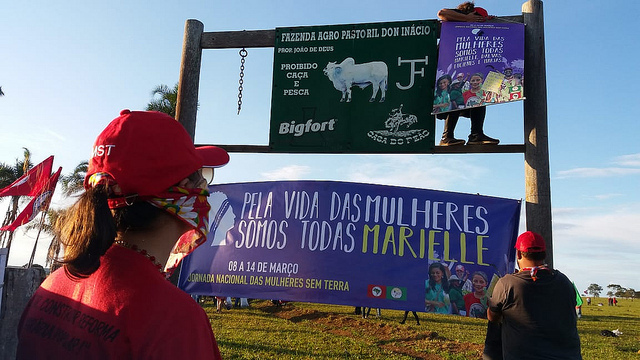 In Brazil, 800 landless women occupy lands of sexual abuser