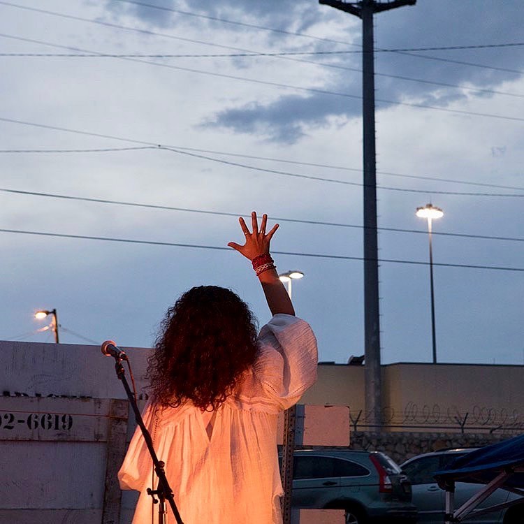 Artists, agricultural workers gather in El Paso to protest Border Patrol facilities, treatment of migrants