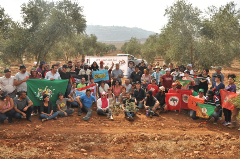 La Via Campesina members and allies strengthen solidarity with Palestinian peasants in the West Bank