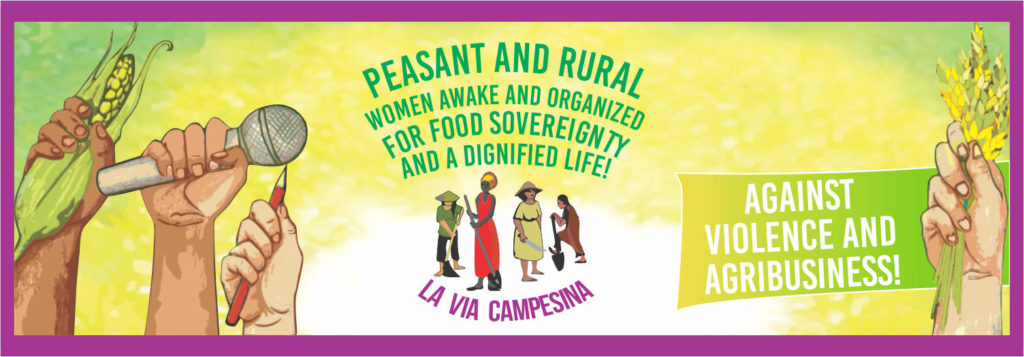 #8March2020: Peasant and Rural women, organised for food sovereignty and a dignified life!