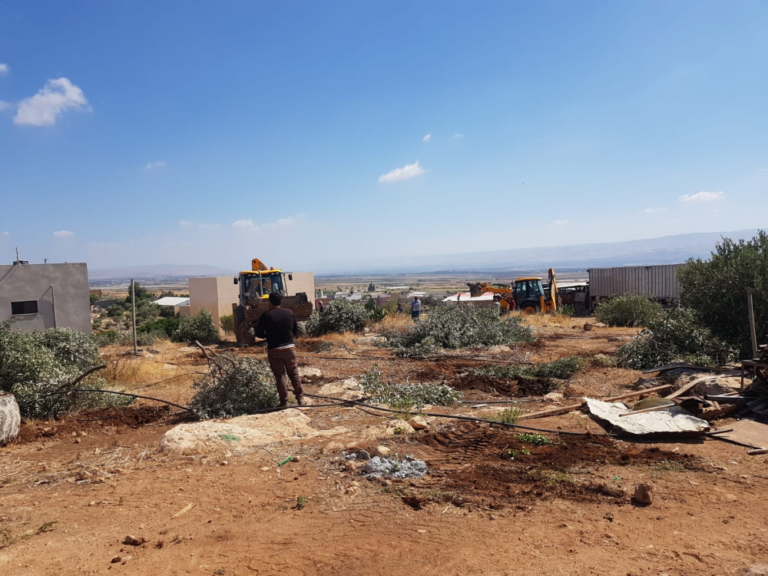 UAWC’s Report on Israeli Occupation Violations against Palestinian Farmers in the West Bank during June 2020