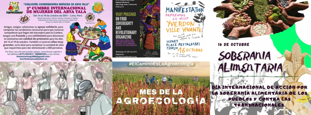 Celebrating Food Sovereignty | Highlights of Solidarity Actions in October