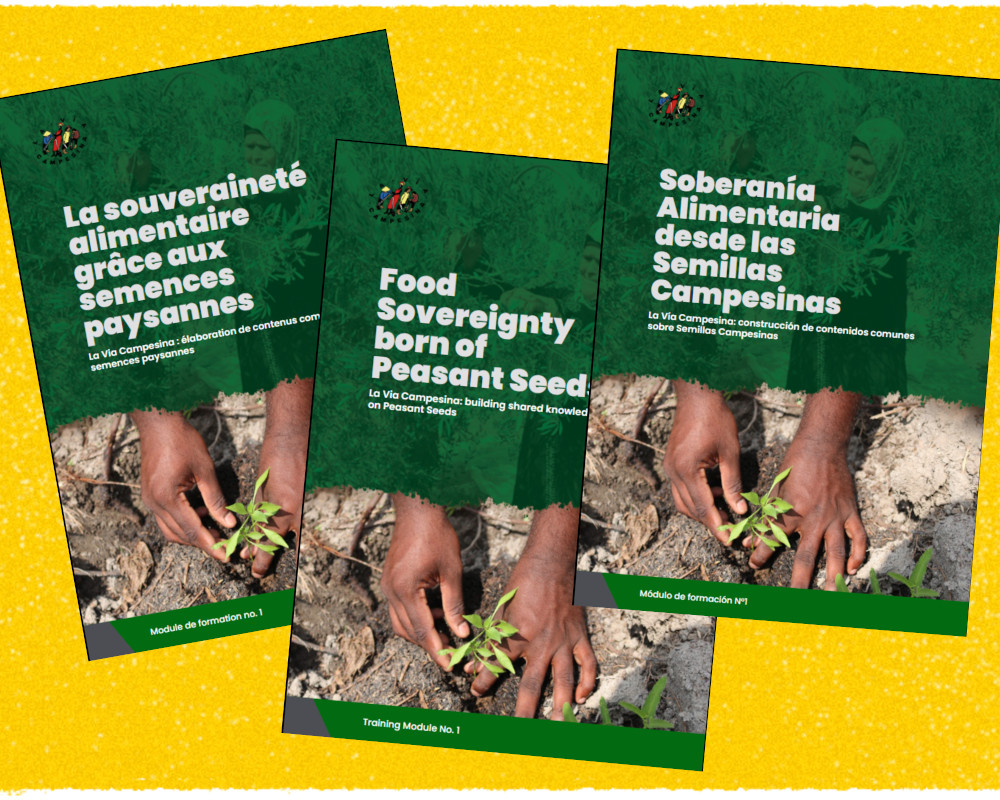 La Via Campesina launches training modules on Peasant Seeds