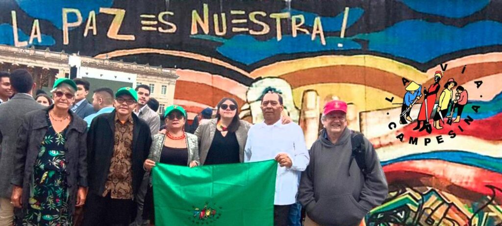 La Via Campesina Reiterates its Commitment for Peace in Colombia