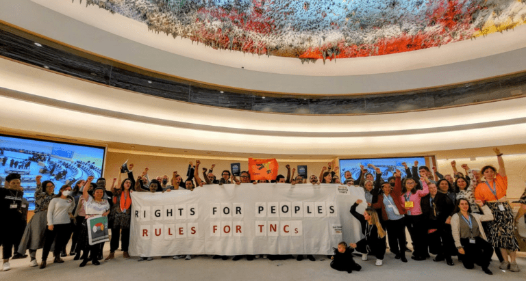 8th Session of Binding Treaty Negotiations on TNCs: Statement by the Global Campaign