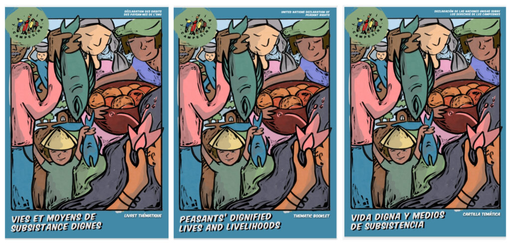 UNDROP Thematic Booklet No. 3: “Peasants’ Dignified Lives and Livelihoods” – Now Available