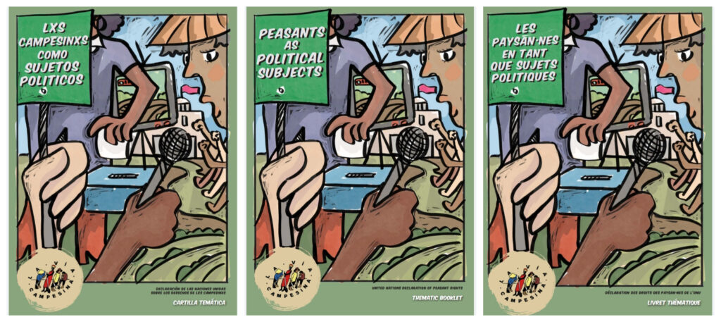 UNDROP Thematic Booklet No. 4: “Peasants as Political Subjects” – Now Available