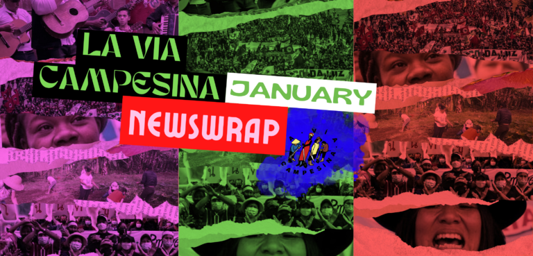 2023 | January News Wrap: Updates from La Via Campesina Members Worldwide!