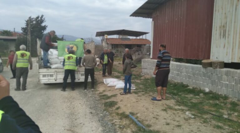 Çiftçi-Sen in solidarity with farmers affected by the earthquake in southern Türkiye