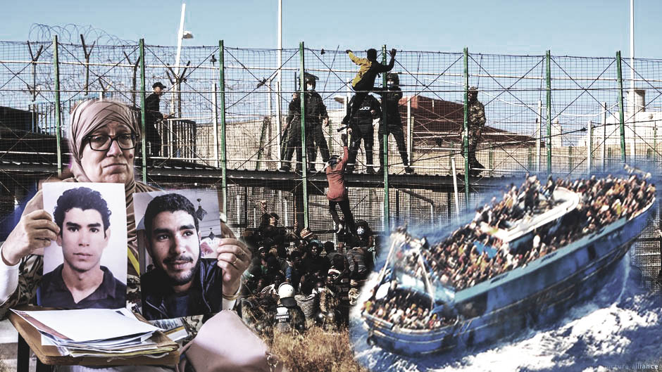 EU migration policy causes deaths instead of saving lives ” La Via Campesina in Nador, Morocco