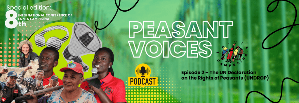 PEASANT VOICES | Episode 2 – The UN Declaration on the Rights of Peasants (UNDROP), Part 1