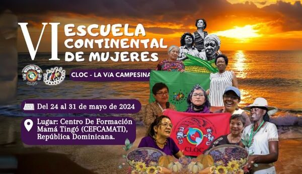 24-31 May: CLOC to organize the VI Continental School of Women