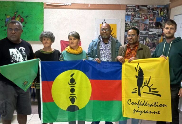 La Via Campesina supports and stands in solidarity with the Kanak Peoples, New Caledonia