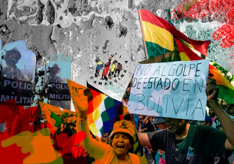 La Via Campesina mobilizes for the defense of Democracy in Bolivia!
