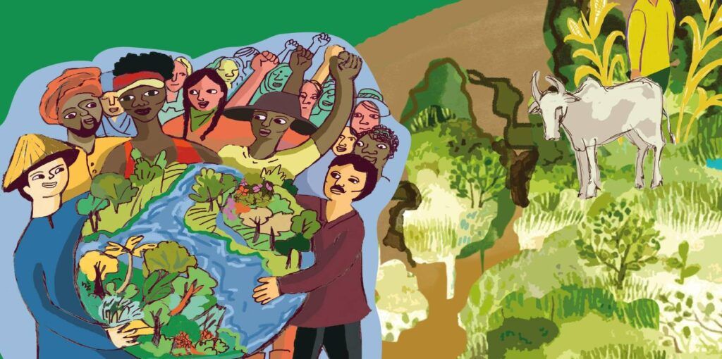 We fight for food sovereignty, for agroecological peasant agriculture: La Via Campesina’s Position on the COP 16 of the UN Convention on Biological Diversity