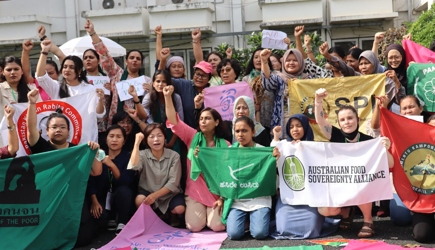 LVC Asia Women: United in solidarity to learn about shared struggles against capitalism, neoliberalism, patriarchy, and colonialism