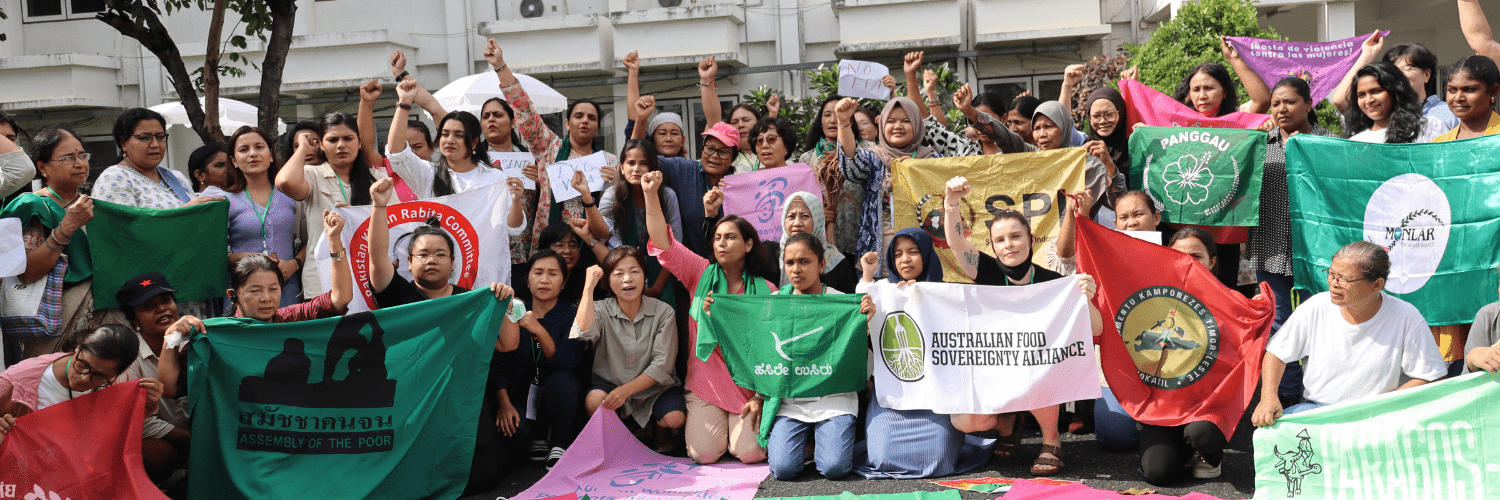 LVC Asia Women: United in solidarity to learn about shared struggles against capitalism, neoliberalism, patriarchy, and colonialism