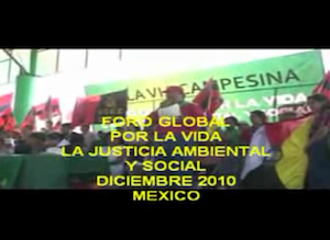 Vídeo del Foro Global en Cancún