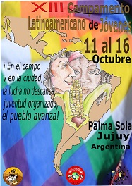 Argentina: XII Campamento de la Juventud de la CLOC- Vía Campesina