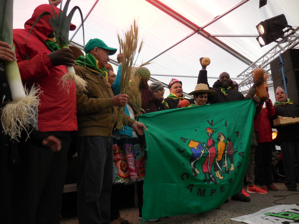 Francia: Actividades de La Vía Campesina en la COP 21