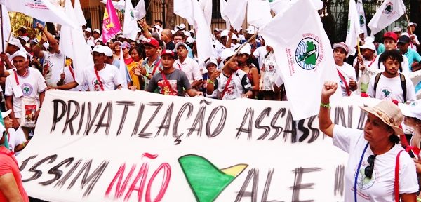 Brasil: MAB protesta en instalaciones de la minera Vale, en Río de Janeiro