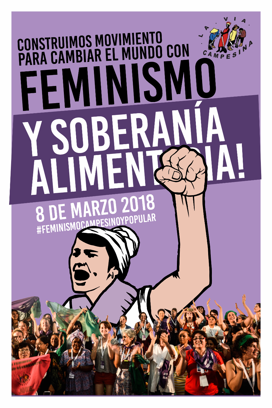 Día Internacional De Las Mujeres Trabajadoras Via Campesina 