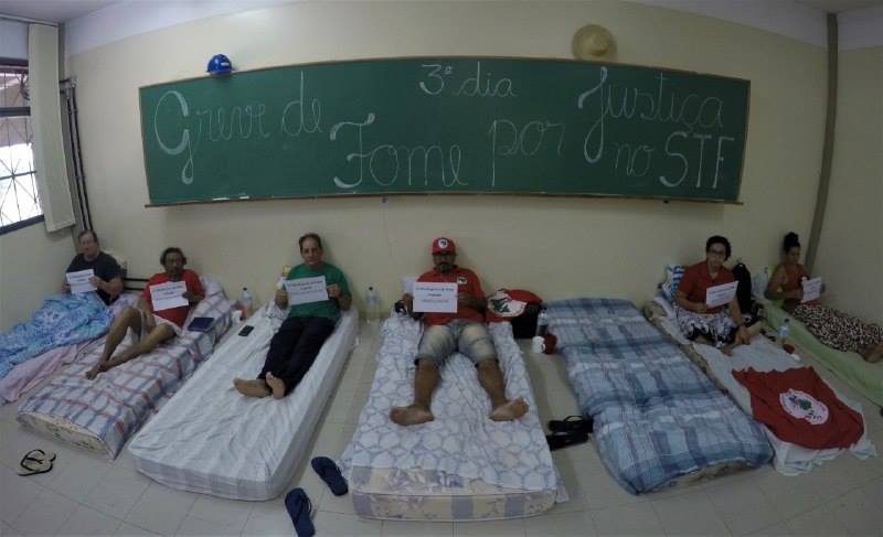 La Vía Campesina se solidariza con militantes en huelga de hambre, y denuncia violencia institucional en Brasil