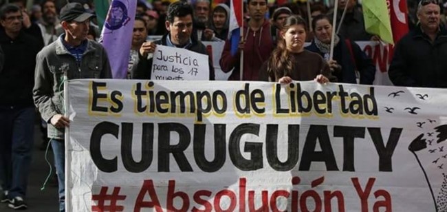 Paraguay: Anulación de la sentencia del Caso Curuguaty – Liberaron a los campesinos presos e imputados