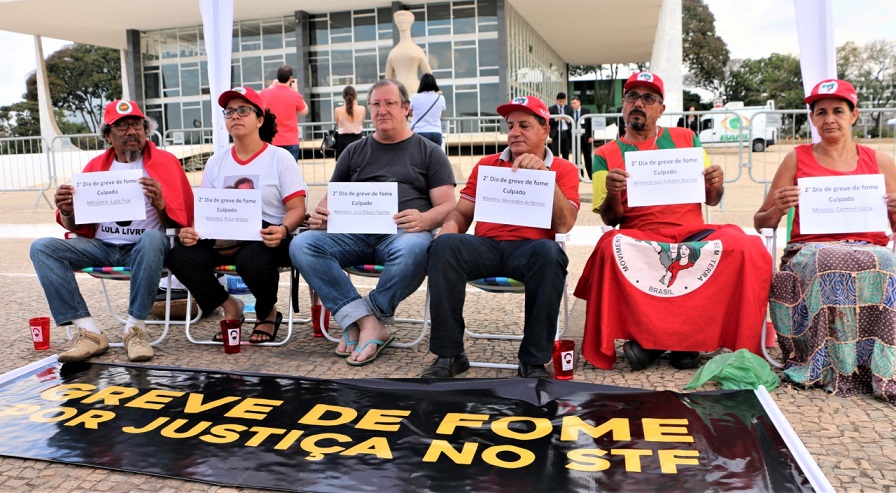 Brasil: Una semana de huelga de hambre, el Supremo Tribunal Federal (STF) es responsable por las vidas de lxs militantes