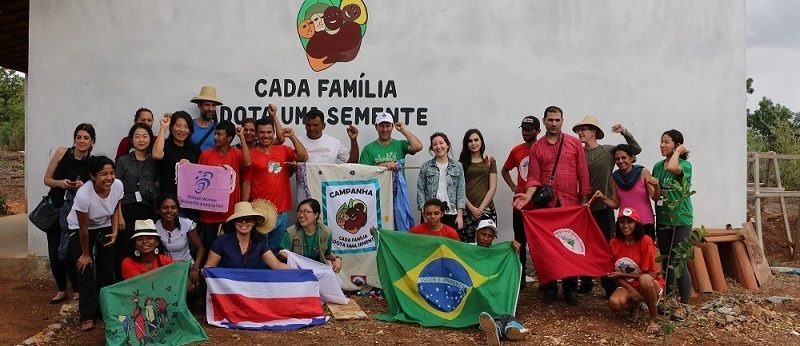 Biodiversidad, lucha y resistencia marcaron “Intercambio Global Adopta una Semilla” en Brasil