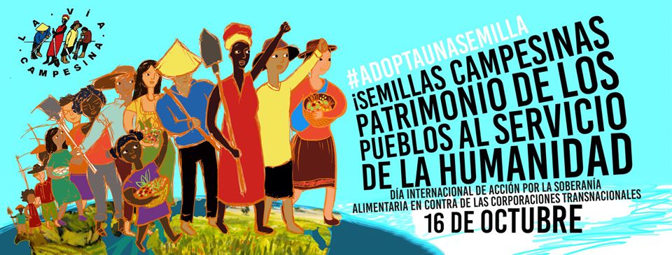16 de octubre: La Via Campesina intensifica «Campaña Global por las semillas, patrimonio de los pueblos al servicio de la humanidad»