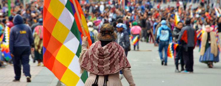 ECVC denuncia el golpe de Estado en Bolivia : carta abierta a las instituciones europeas
