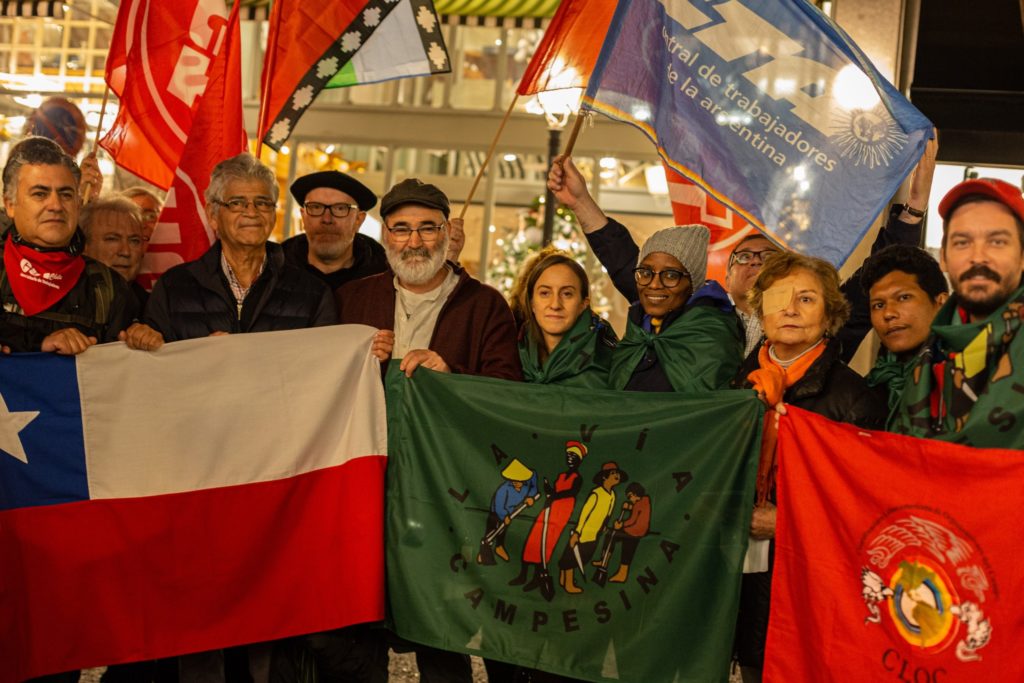 Madrid: La solidaridad internacionalista con el pueblo chileno, una voz de resistencia en #COP25