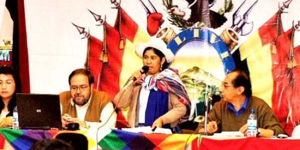Cloc – Vía Campesina: «Silvia representó la lucha de las mujeres de Bolivia»