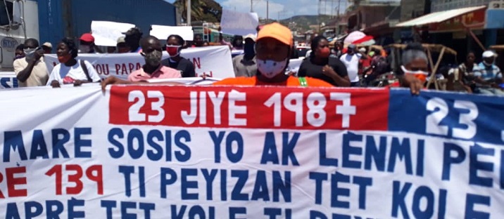 Haití: 33 años después, el campesinado de Tèt Kole Ti Peyizan Ayisyen espera justicia y reparación del Estado
