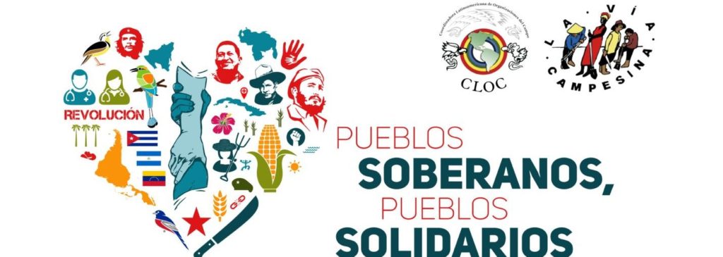 Cloc – Vía Campesina: Campaña de Solidaridad «Pueblos soberanos, pueblos solidarios»